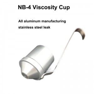 Roestvrijstalen viscositeit beker laboratorium viscometer lab verf afdrukken inkt viscositeit testbeker