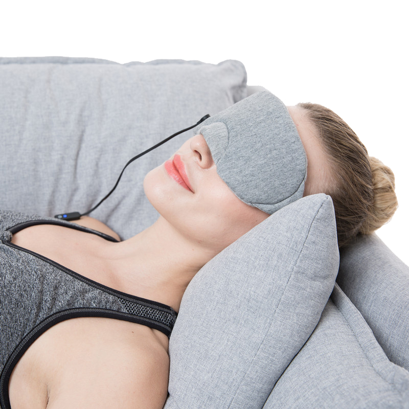 Aangepast logo reismasker, gepersonaliseerd verwarmingskussen om te slapen