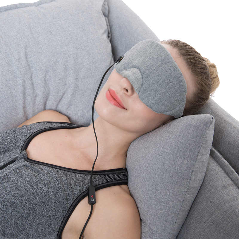 Aangepast logo reismasker, gepersonaliseerd verwarmingskussen om te slapen
