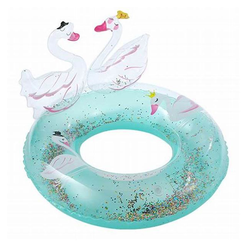 Kinderen schattige zwaan zwemring, opblaasbare ring voor kinderen