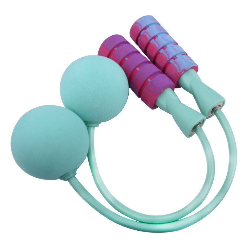 Ropeless spring touw, gewogen draadloos springtouw voor fitnesstraining, verstelbaar overslaan touw springtouw voor vrouwelijke mannen en kinderen