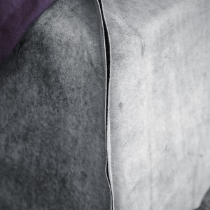 Italiaanse minimalistische ontwerper high -end master king size bed modern queensiquebed lederen bed