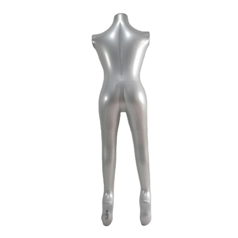 PVC opblaasbaar lichaam mannequin raamkledingweergave voor vrouwelijke modellen