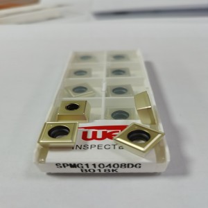 SPMG Insert machinaal staal, roestvrij staal, gietijzer, aluminium legering, messing