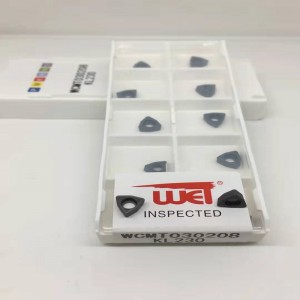 WCMT -insert bewerkingsstaal, roestvrij staal, gietijzer, aluminium legering, messing