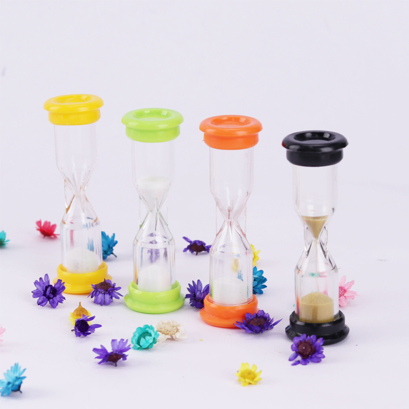 kinderen gelukkige tijd 5 minuten kleine plastic mini een minuut glazen minuten zand timer