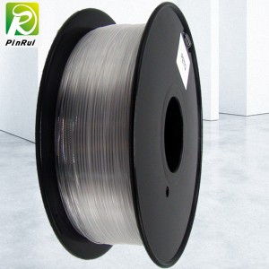 Pinrui 3D -printer 1.75mmpetg Filament transparante kleur voor 3D -printer