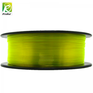 Pinrui 3D -printer 1.75mmpetg Filament gele kleur voor 3D -printer