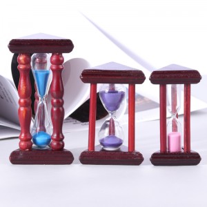 Aangepaste 15 minuten Home Decor Zandtimer Meubels Wood Grote One Hourglasses