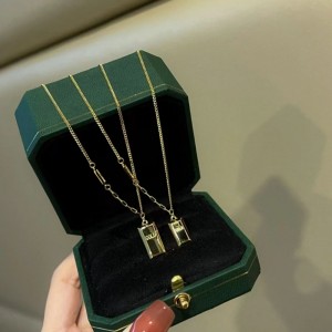 Nieuwe modestijl 999 5G Technology Gold Necklace for Girl