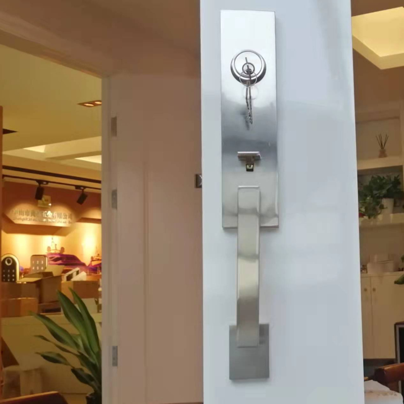 8006 hoogwaardige beveiliging en moderne hardware voordeur ingekoeld toegangs set set