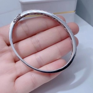 Tuochen sieraden op maat 18K goud met echte diamanten stenen armband voor meisje