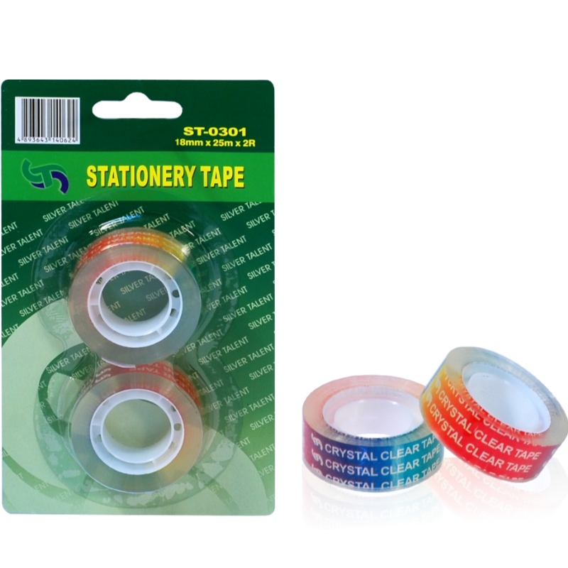 kristalheldere briefpapier tape