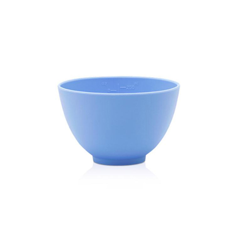Siliconen gezichtsgezicht masker mengkom kleurrijke siliconen flexibele masker mengkom dame gezichtsmasker bowl