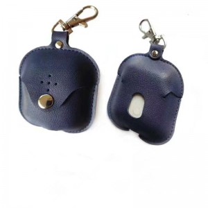 Geschikt voor Apple AirPods Pro 3 Protective Case, Bluetooth Wireless Headset Box, Storage Box Protective Case, Volledig bedekt en krasbestendig, Italiaans leerbruin