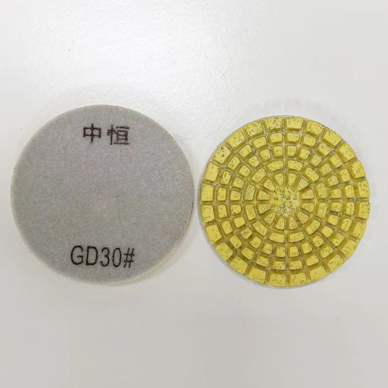 Betonnen hars slijpschijf/concrete hars oolishing pad gd30#/diamond hars slijpschijf