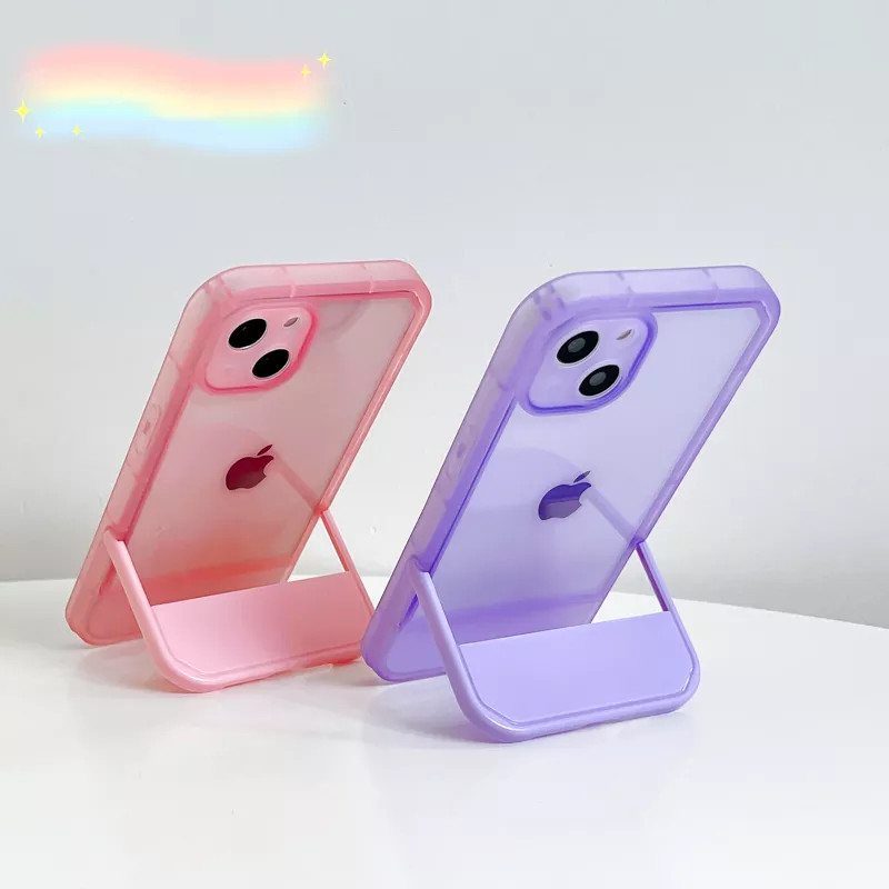 Geschikt voor Apple iPhone13/iPhone13pro, TPU+PC twee-in-één telefoonhoesje, beugelfunctie telefoonhoesje