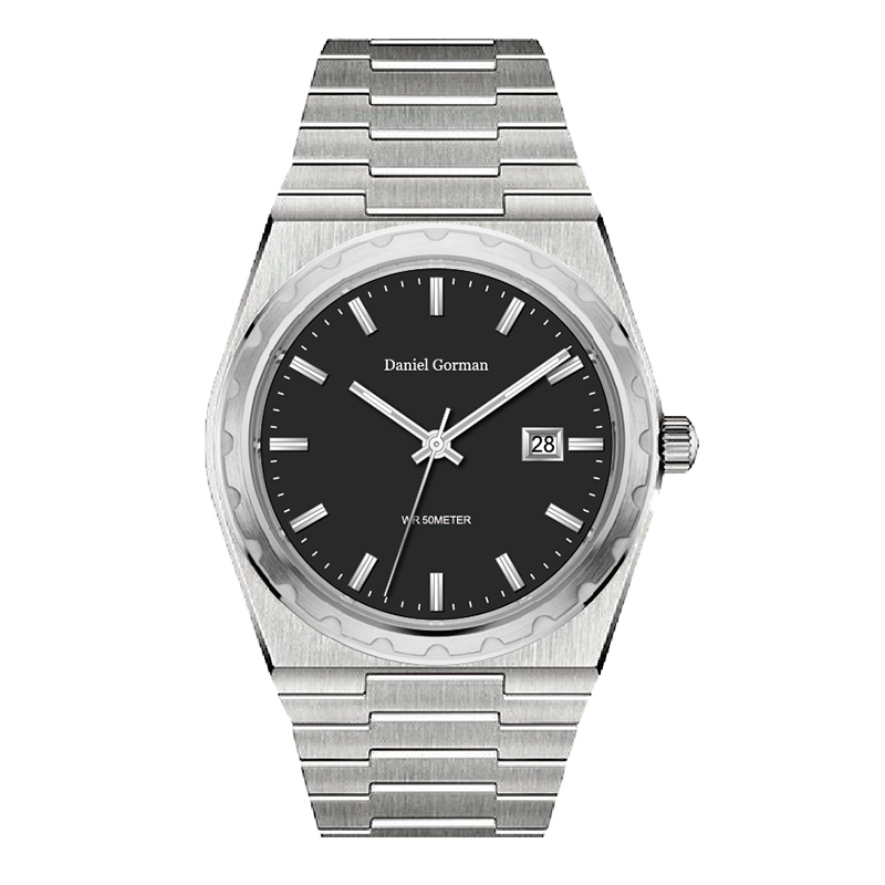 kijkt mannen pols roestvrij staal multifunctionele kwarts horloge dg9001