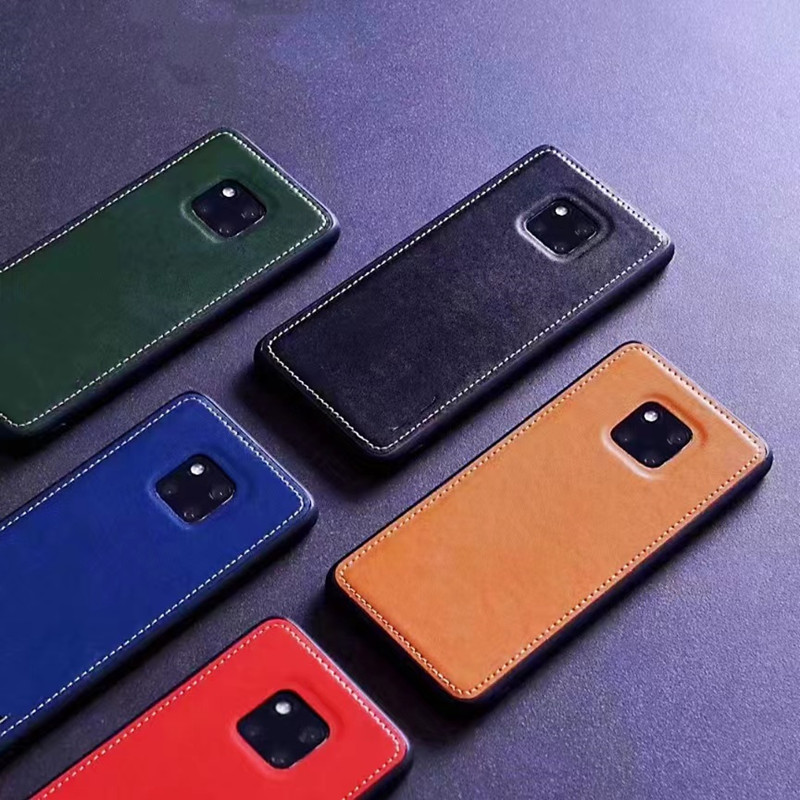 Aangepast aan Huawei Mate20Pro mobiele telefoon Case Nieuwe Mate20 Lambskin premium sense 20x All-inclusive anti-fall pro geburveerde schermbeschermer case meter shell M20 Men's \\ 's eenvoudige vrouwelijkeniche toepasselijke meite mt mt