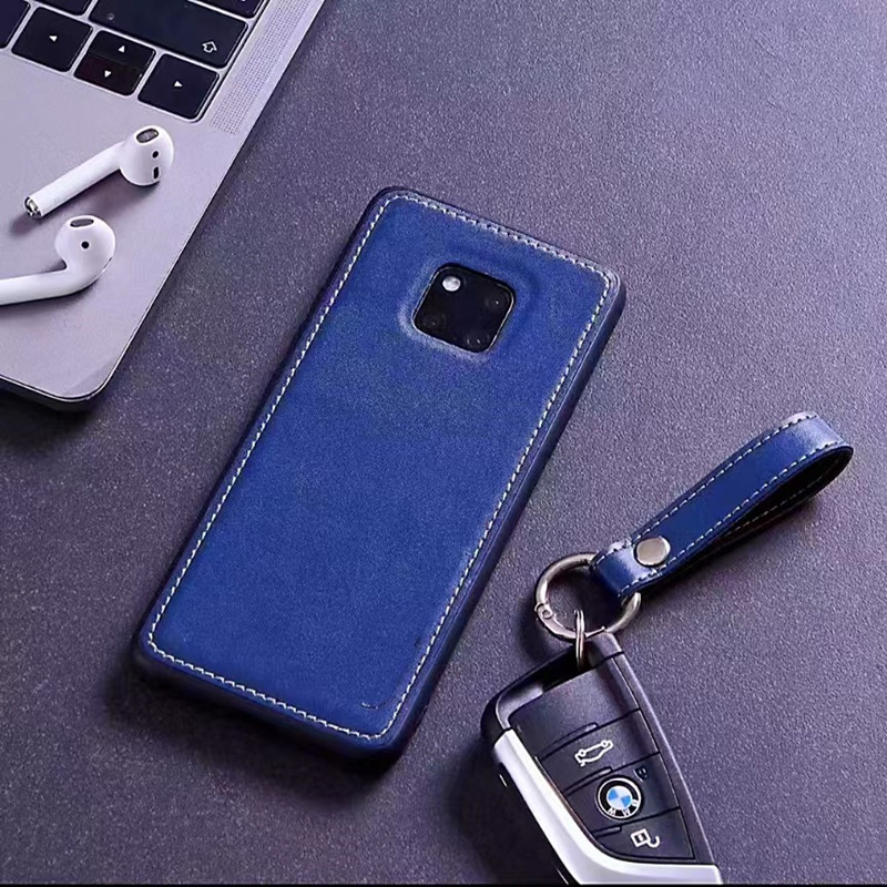 Aangepast aan Huawei Mate20Pro mobiele telefoon Case Nieuwe Mate20 Lambskin premium sense 20x All-inclusive anti-fall pro geburveerde schermbeschermer case meter shell M20 Men's \\ 's eenvoudige vrouwelijkeniche toepasselijke meite mt mt