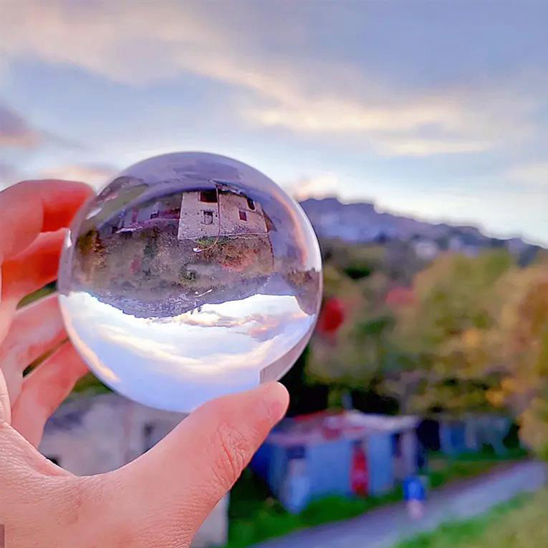 Groothandels Home Decoratie Solid Acrylhars Contact Juggly Legg MAGIM Show Clear Crystal Balls