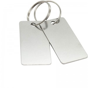 Gestempeld blanco hondentag ketting met ketting ketting aluminium hiphop militaire stijl huisdiernaamnummer tag id metaal persoonlijkheid hanger ...