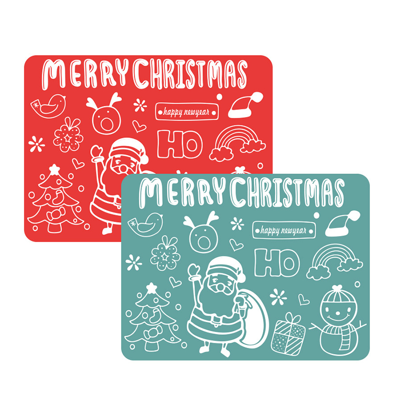 Kinderen draagbare placemat voor eettafelniet-slip siliconen placemats voor kinderen baby peuters kinderen
