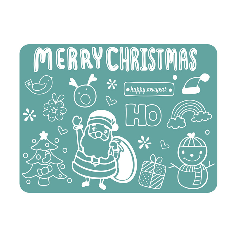 Kinderen draagbare placemat voor eettafelniet-slip siliconen placemats voor kinderen baby peuters kinderen