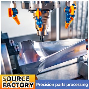 Machinale onderdelen van vier axis