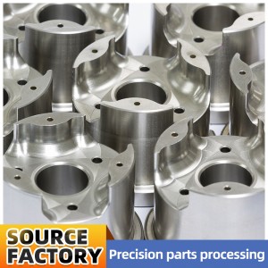 Machinale onderdelen van vier axis