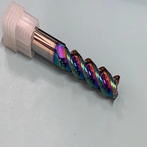 Vier rand Fiat Base End Mill Standaard Type Twee Edge Ball End Mill Standard Type