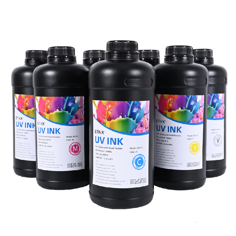 UV-geleide zachte inkt is geschikt voor Epson Print Head to Print Leather