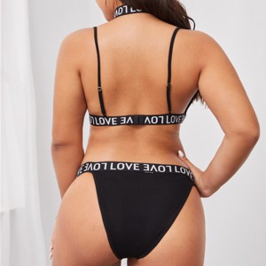 Liefdesbrief tape harnas sexy lingerie set