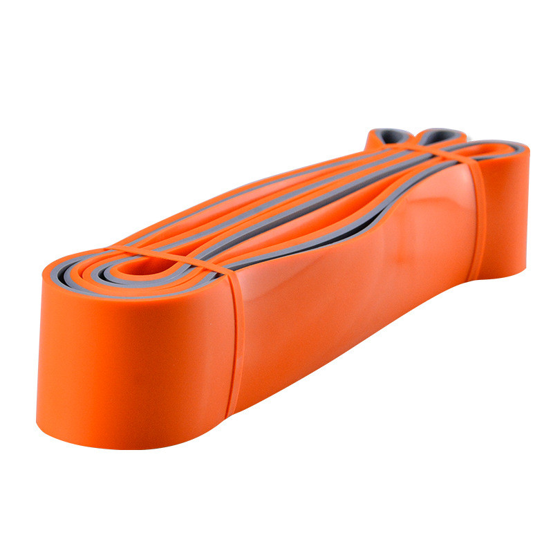 Tweekleurige weerstandsband trekt zware weerstandsbanden mobiliteit en powerlifting-trainingsbanden perfect voor fitness
