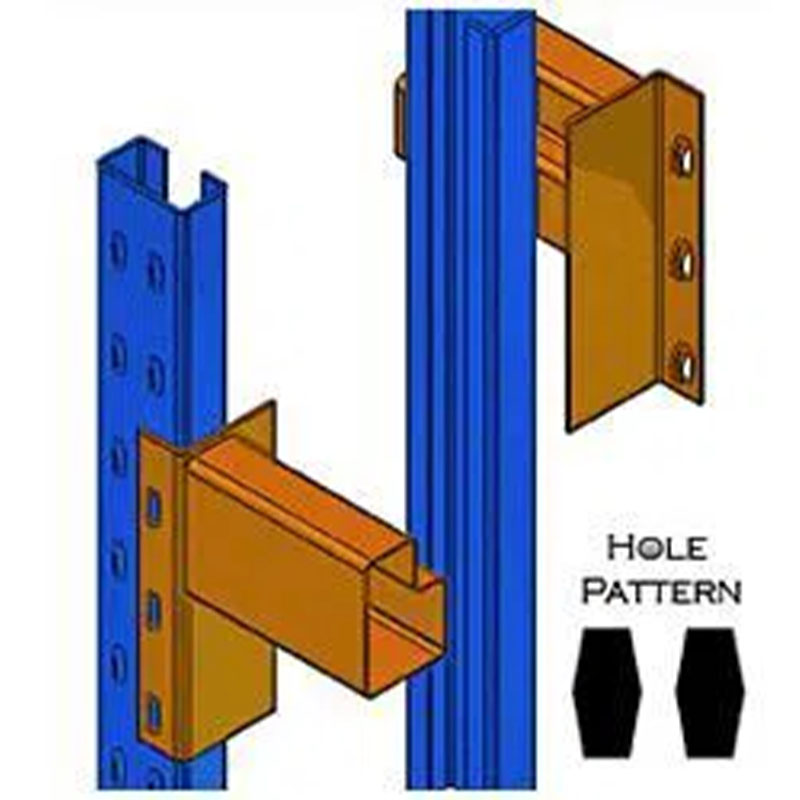 Pallet -rack -rechtopstaan