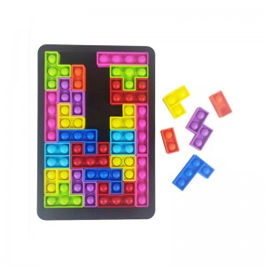 Education Toys Silicone Puzzle Push Pop Toys voor kinderen