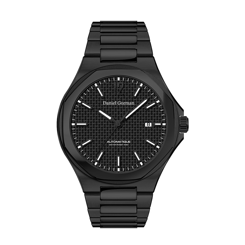 Daniel Gorman DG9007 Luxury Men \\ 's Watch Custom Logo 316 roestvrijstalen polshorloge roestvrijstalen kwarts horloge