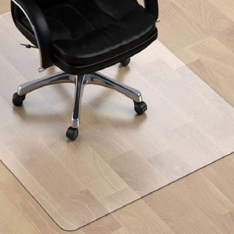 2022 Amazon Hot Sale Stoelmat voor hardhouten vloerbescherming Transparante PP Office Desk Stoelmat