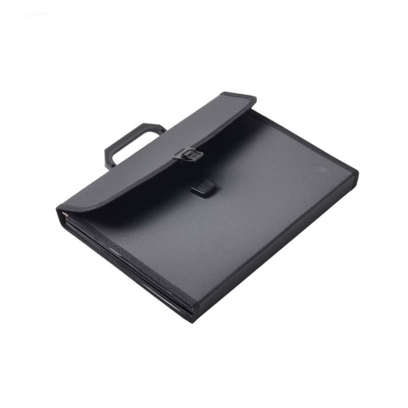 Uitbreidende map A4 Lettergrootte PP Plastic 13 Pockets Multi Pocket Organizer uitbreidbaar bestand
