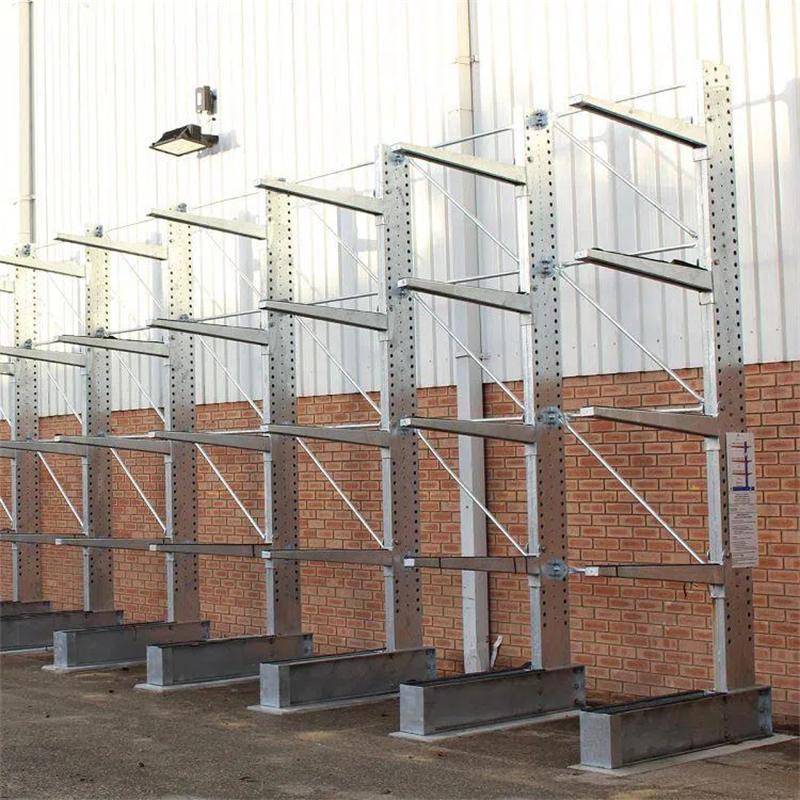 Hete dip gegalvaniseerd cantilever rek