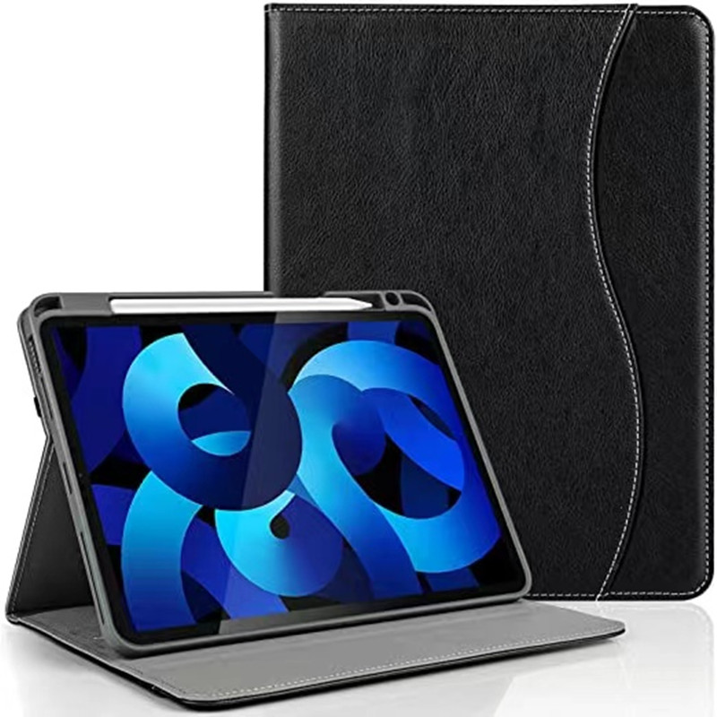 Nieuwe iPadcase All Inclusive Protective Case Multigle Display Functionele lederen kast