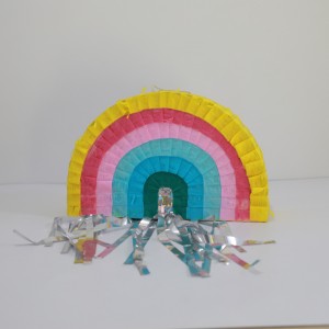 Nieuwe ontwerpen kleurrijke decoratiepapier pinata voor bruiloft