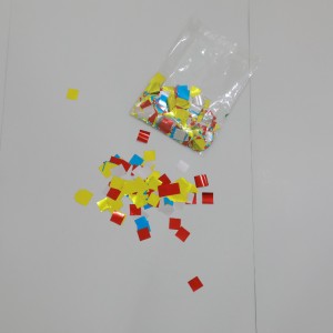 Weefselpapierconfetti -cirkels