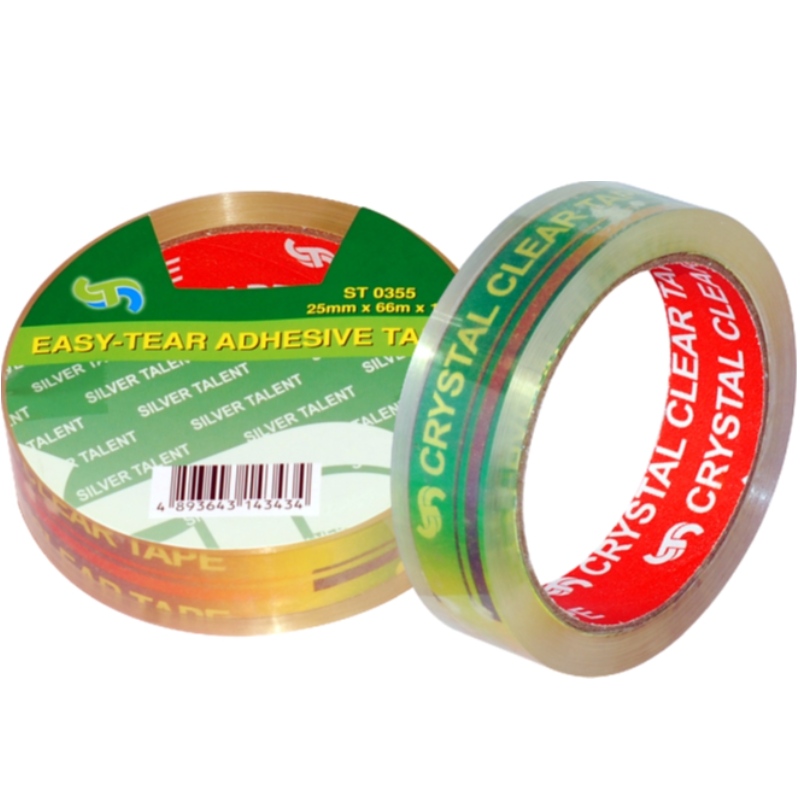 kristalheldere lijmverpakking tape papieren kaartverpakking