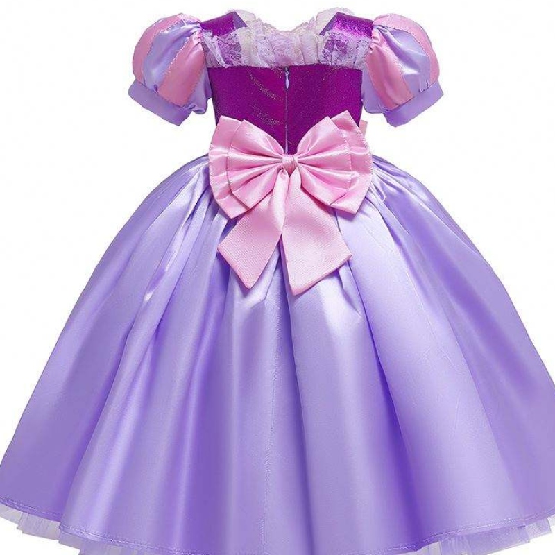 Baige Halloween kostuum kinderen verjaardagsfeestje kinderen chique sofia jurk voor meisjes rapunzel prinses jurk