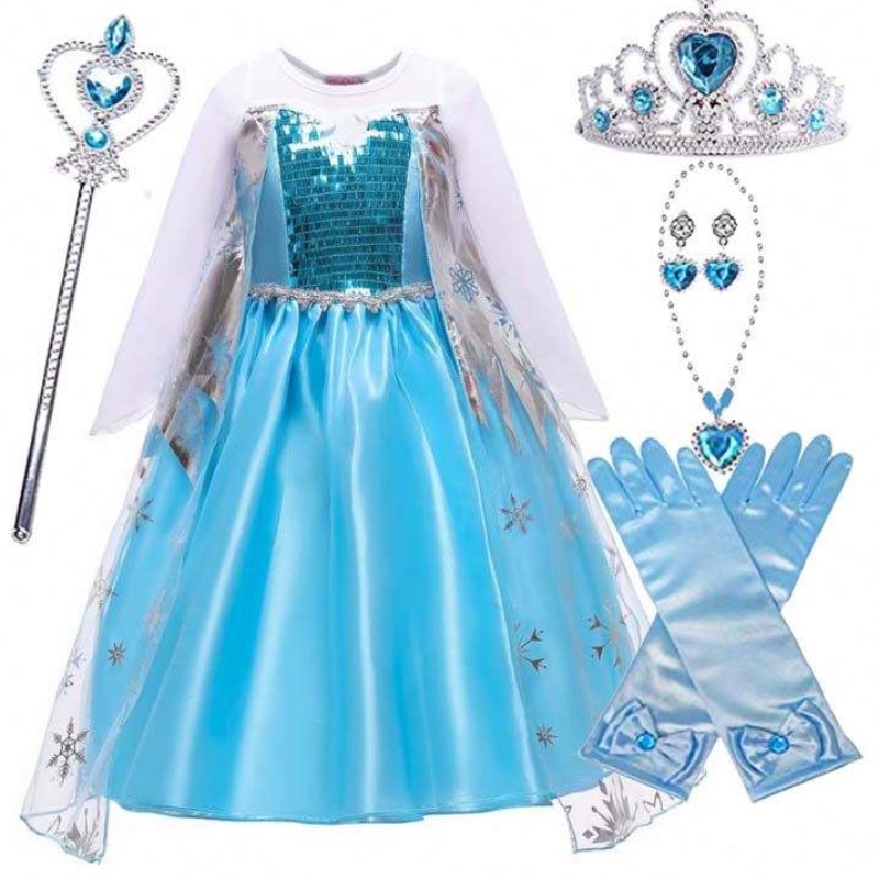 Aladdin en de Magic Lamp Aladdin cosplay kostuum Prinses Jasmine Belly Dancer-kostuum voor meisje HCAL-001