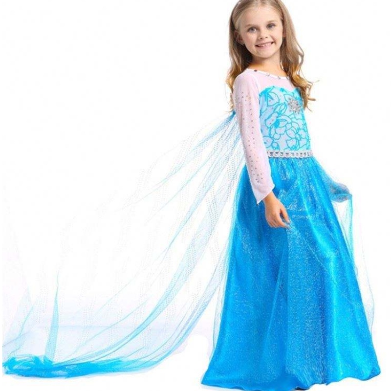Zomer korte mouwen prinseskinderen \\ 's jurk Children \\' kledingmeisjes kleding d0684
