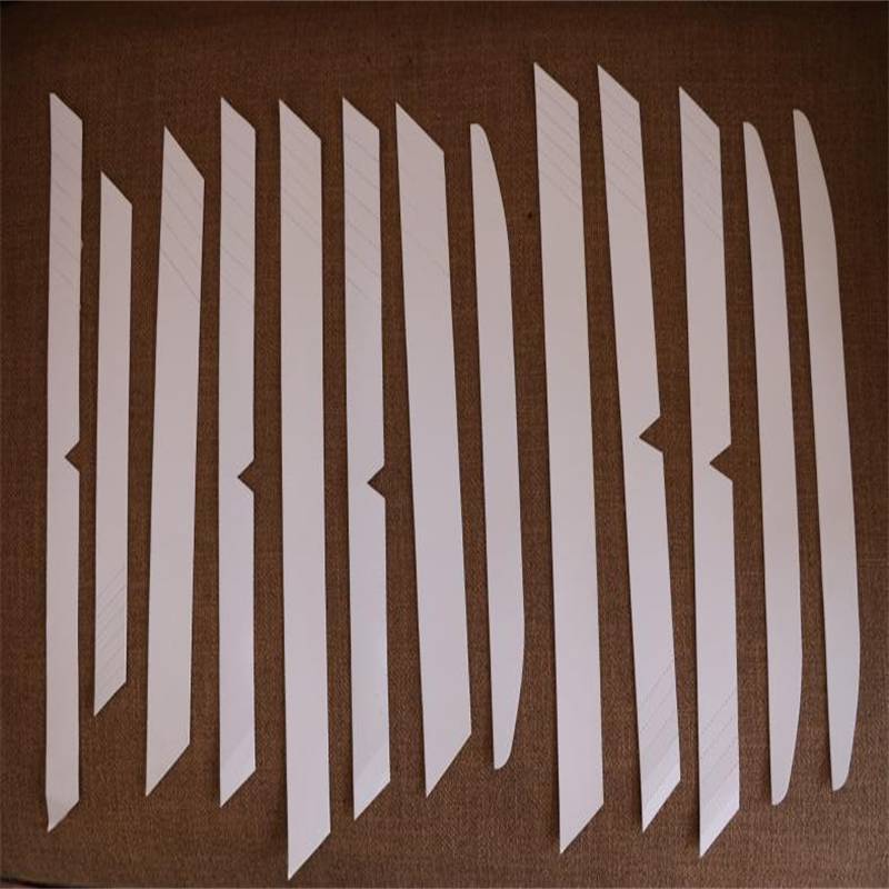 Hoogwaardige shirt voering fabriekspaperbord voor handtas \\\\ kleding \\\\ schoenen \\\\ accessoires pakket Paperbord aangepaste stoffen karton wikkel kraag strip papier aangepast