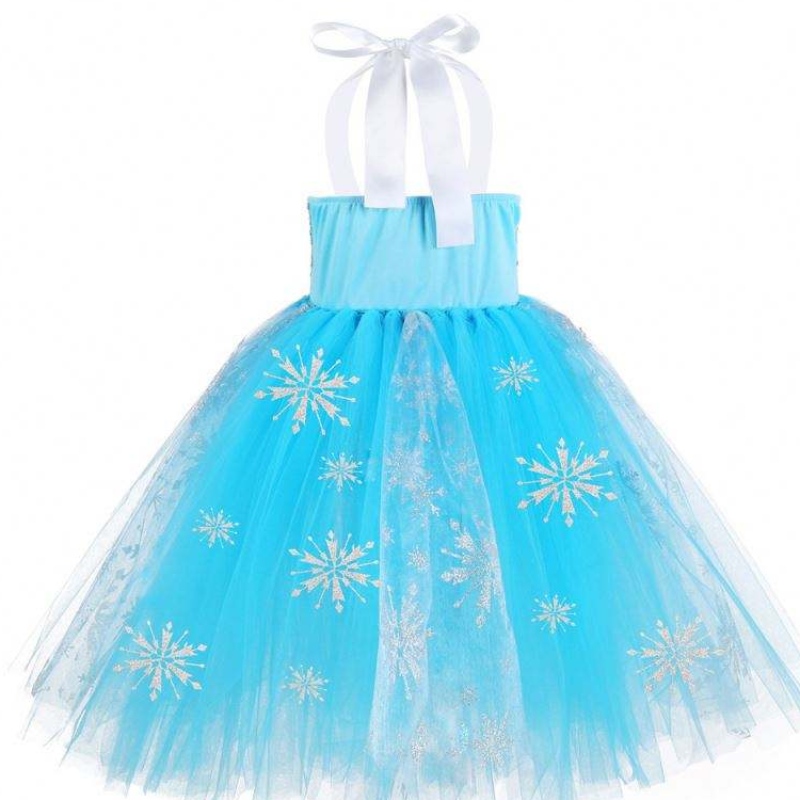 3-11 jaar oude jurk Blue Halloween Kostuum Girl Unicorn Dresses Princess Dress Tutu Rok