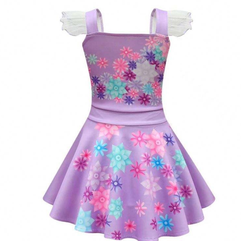 TV&movie Cosplay Purple Dress Girls Princess Kostuum Kinderen Fancy Dress Party Kids Cosplay